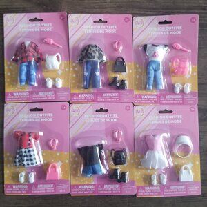 Friends Forever Club Doll Clothes and Accessories Bundle (6 sets)